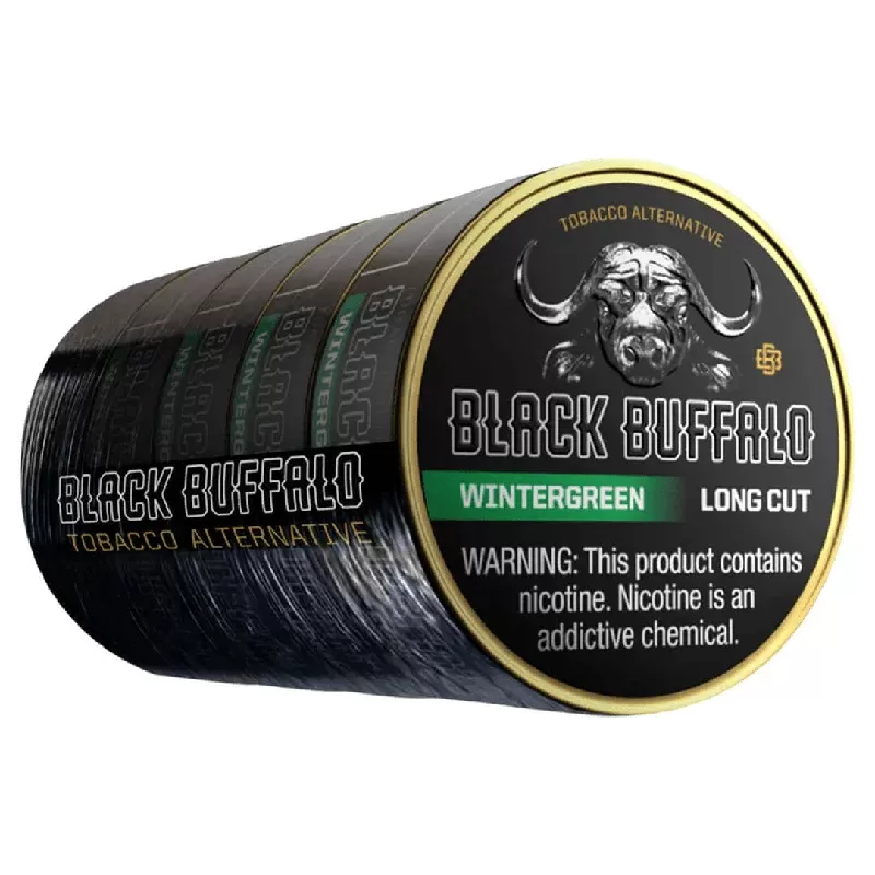Buy Black Buffalo Wintergreen Long Cut Online | Electronicpuffs