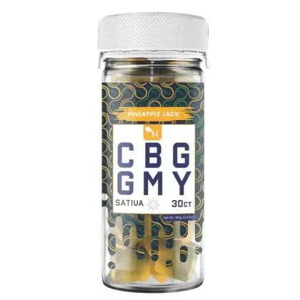 A Gift From Nature CBG GUMMIES – FOR ENERGY – 30CT Pineapple Jack