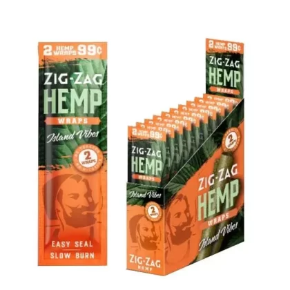 Zig Zag Island Vibes Hemp Wraps