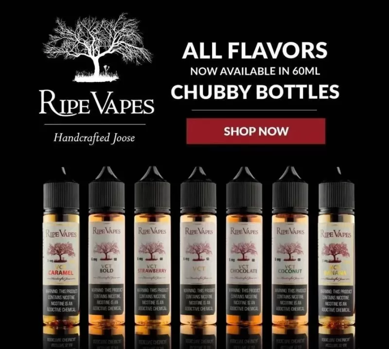 Ripe Vapes VCT E-Juice – 60ml / 120ml