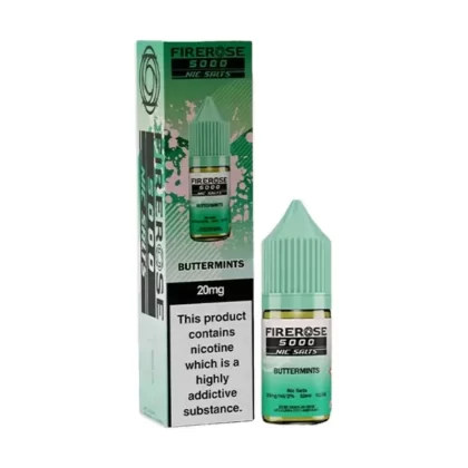 Firerose Nic Salt E-Liquid Buttermints