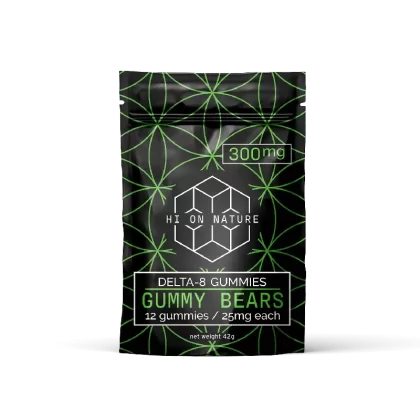 Hi On Nature 300mg DELTA 8 GUMMIES – GUMMY BEARS