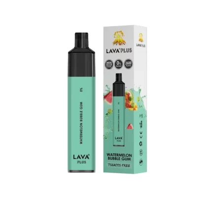 Lava Plus 2600 Puffs Disposable Zero Nicotine 0% – Watermelon