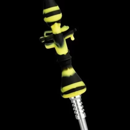 RPG Silicone Dab Straw with Titanium Tip