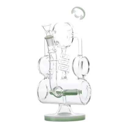 Coiled Inline Percolator Bong – 13in
