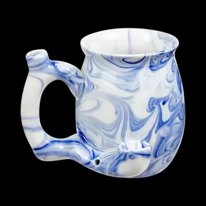 Roast & Toast Premium Marbled Ceramic Pipe Mug