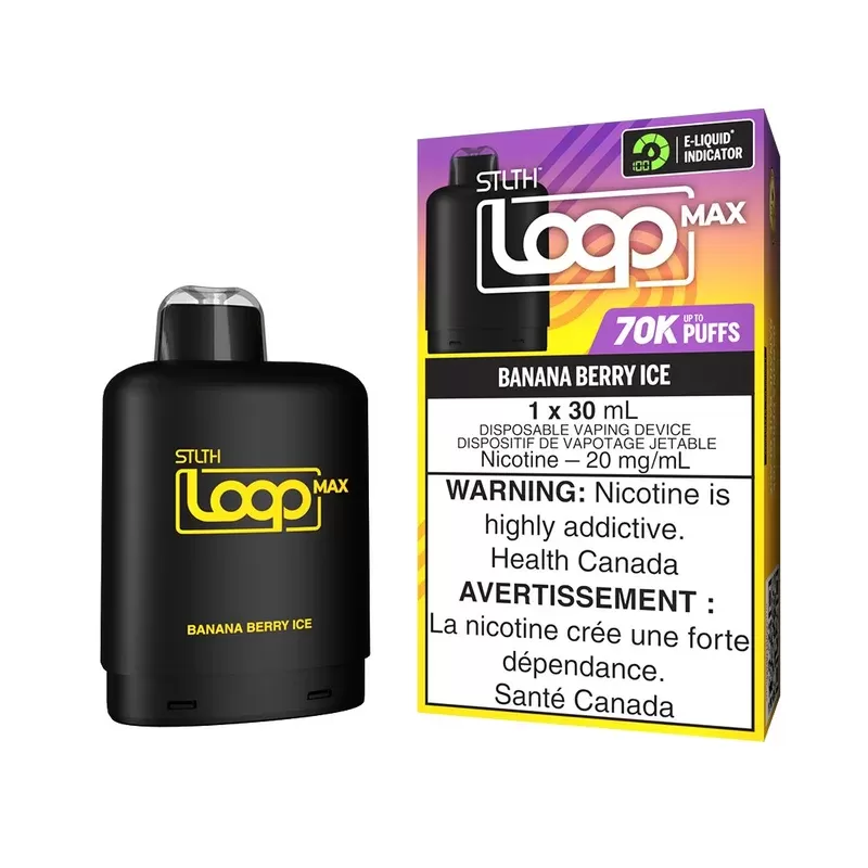 STLTH Loop Max Pods Alberta: 70K Puffs | Canada Vapes