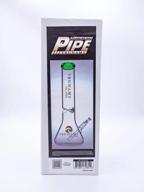 Tsunami Glass – 15″ Beaker Base Ice Catcher