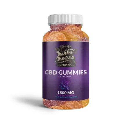 Tillmans Tranquils CBD Melatonin Gummies – 1500mg – Sleep Formula