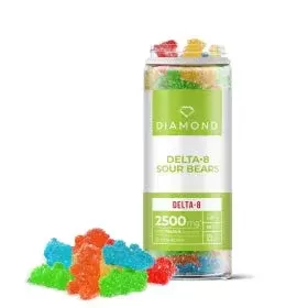 50mg Delta 8 Sour Bears – Diamond CBD