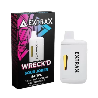 Extrax Wreckd THC-A + THC-P Vaporizer – 4500mg