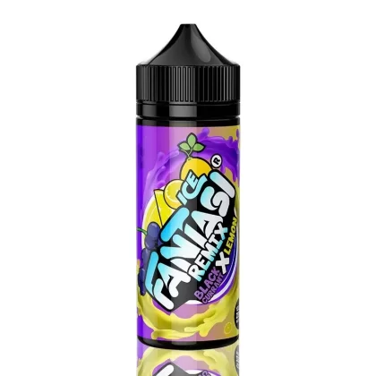 Blackcurrant X Lemon Ice By Fantasi Shortfill 100ml