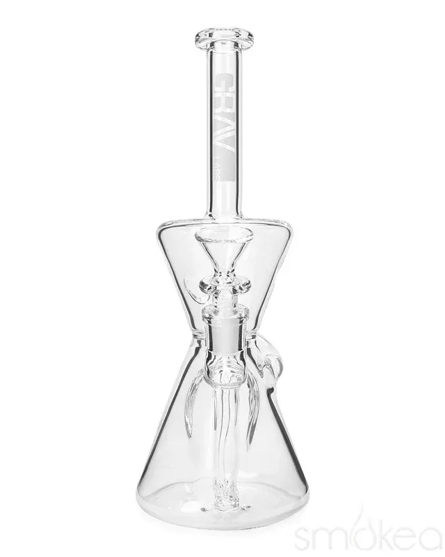 GRAV Hourglass Recycler Bong