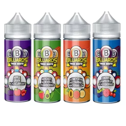 Billard Trick Shots 100 ml Shortfill E-Liquid – 0 mg Nikotin