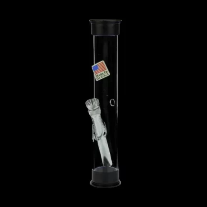 Acrylic Bong with Carb Hole and Straight Tube