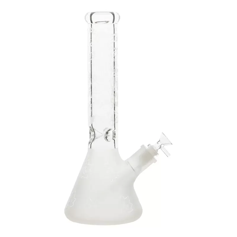 EF420 Spike Leaf Beaker Bong – 14in