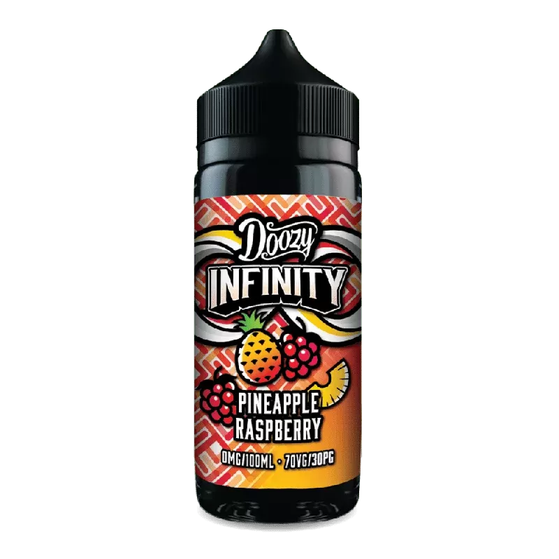 Doozy Infinity 100ml Shortfill E-Liquid Pineapple Raspberry