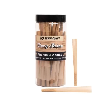 Blazy Susan | Unbleached Cones | 98mm | 50ct
