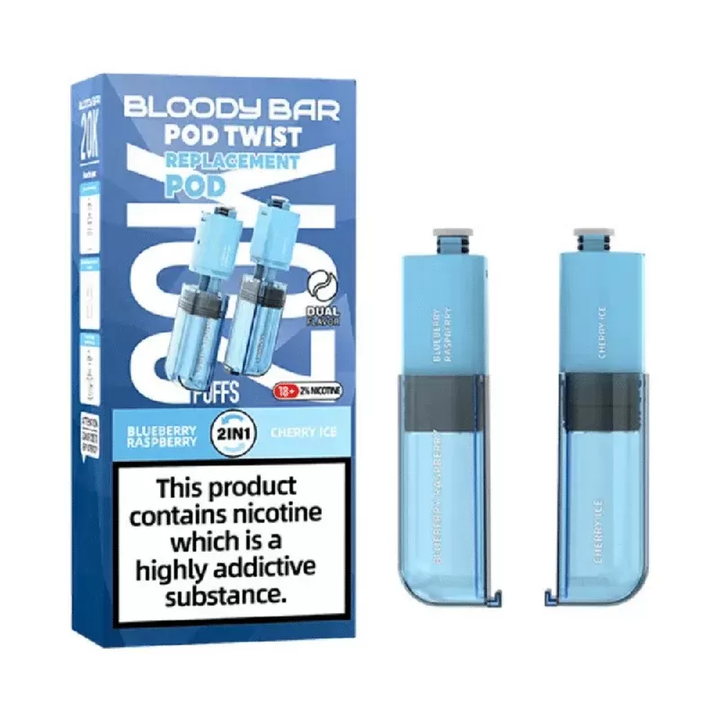 Bloody Bar Pod Twist 20K Prefilled Pod Blueberry Raspberry