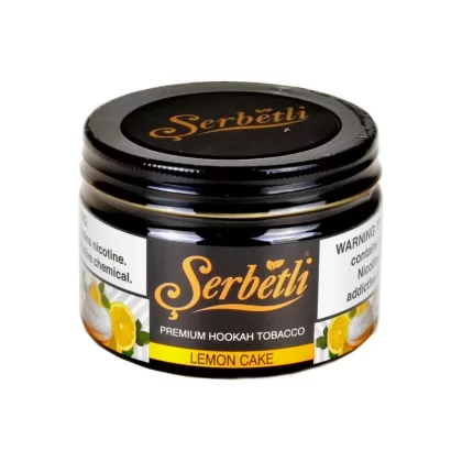 Serbetli Premium Hookah Tobacco Lemon Cake