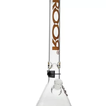 18″ ROOR Tech Orange Blue 45x5mm Beaker Bong