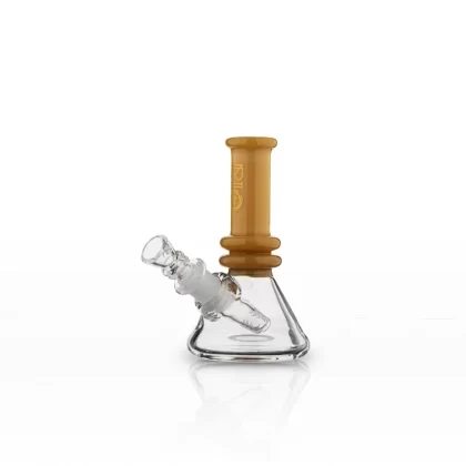 BIO Glass | Mini Heavy Duty Colored Neck Beaker Water Pipe