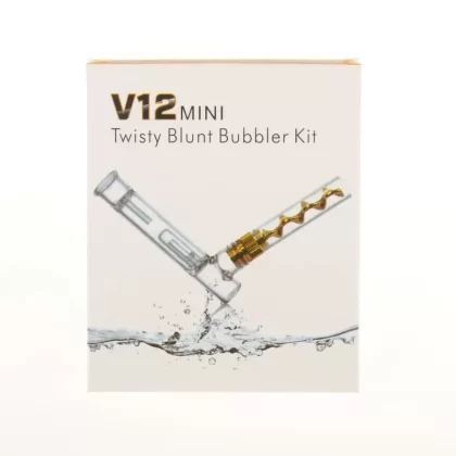 V12 Mini Twisty Blunt Bubbler Kit