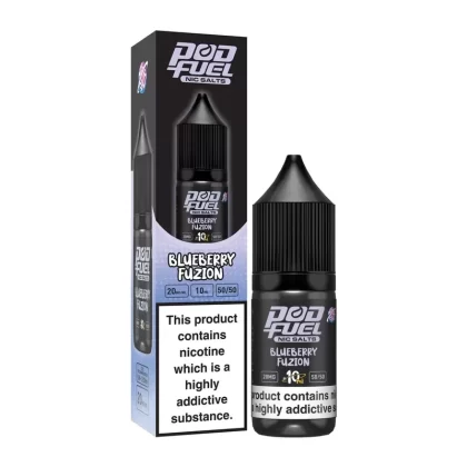 Blueberry Fuzion 10ml Nic Salts By Pod Fuel (Out Of Date)
