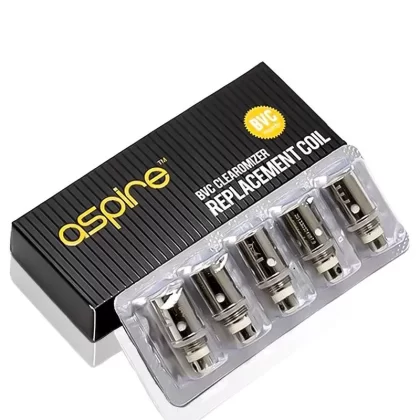 Aspire BVC Coil 5 pack K1 K2 ET CE5 Spryte