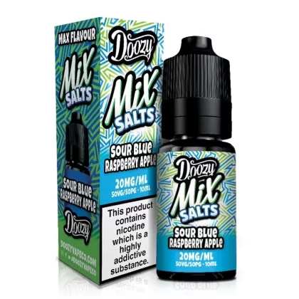 Sour Blue Raspberry Apple By Doozy Mix Salts 10ml