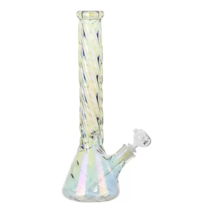 Twisted Iridescent Bong