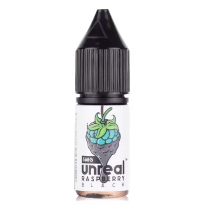 Black By Unreal Raspberry 10ml Nic Salt 10mg (Out Of Date)