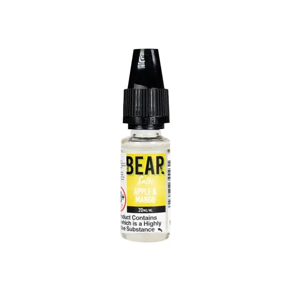 20 mg Bear Flavours Nikotinsalze Vape Juice – 10 ml MTL E-Liquid