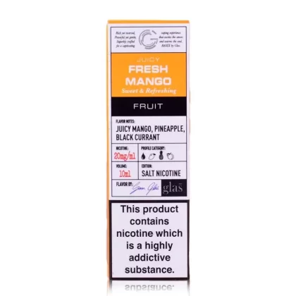 Fresh Mango By Glas Basix Salts 10ml