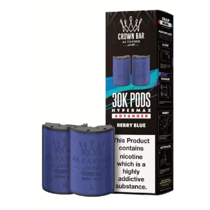 Al Fakher 30k Hypermax Prefilled Pods Berry Blue