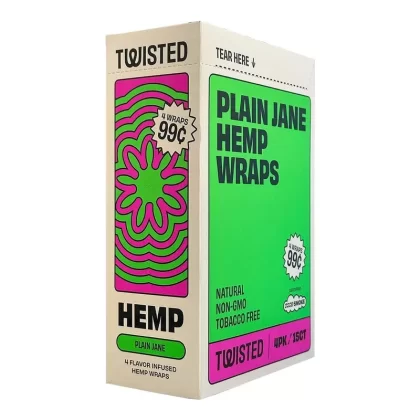 Twisted Hemp Plain Jane Wraps