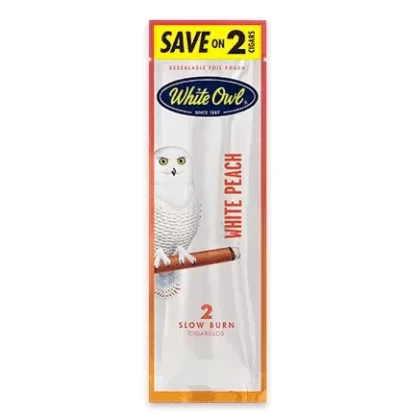 White Owl White Peach Cigarillos