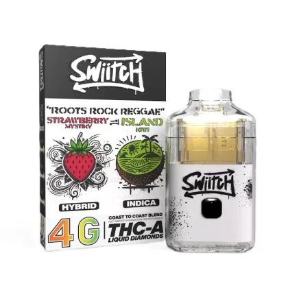 Switch Liquid Diamonds THC-A + HHC Vaporizer – 4000mg