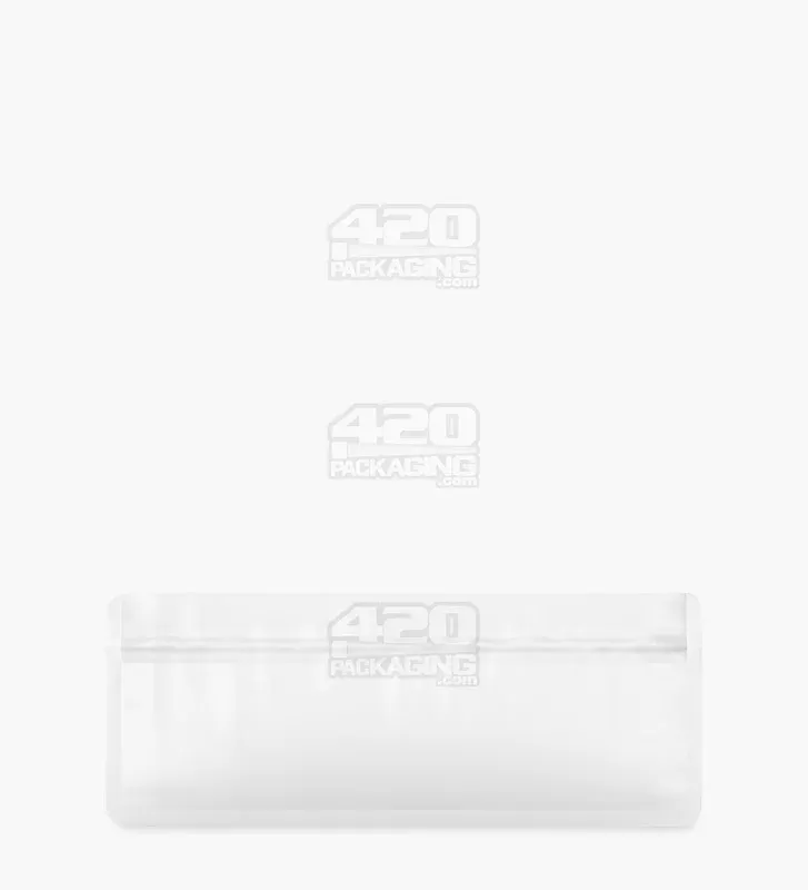 Tamper Evident | Matte White Mylar Bag for Pre-Roll/Syringe (Tear