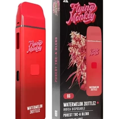 Watermelon Zkittlez Flying Monkey Purest THC-A Blend Disposable 6G
