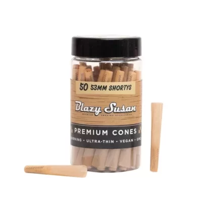 Blazy Susan | Unbleached Cones | Shorty | 50ct