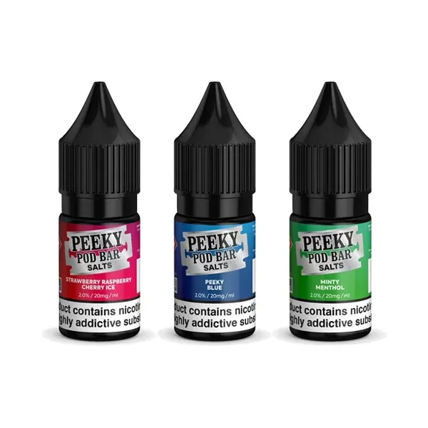 20 mg Peeky Blenders 10 ml Nic Salts Pod Bar – Köstliche