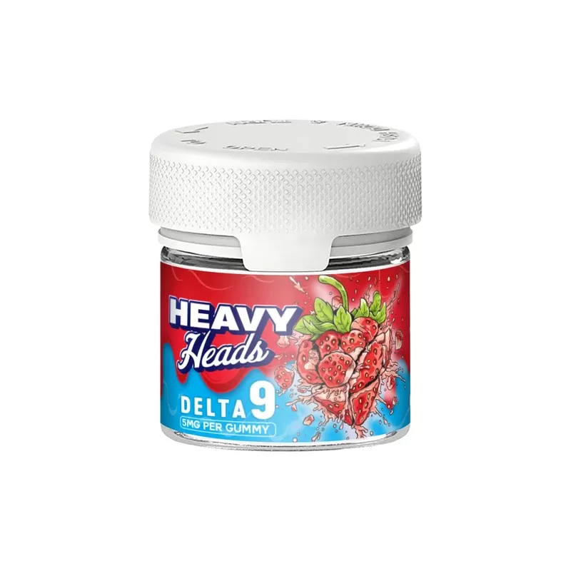 Heavy Heads Delta 9 Gummies: Vegan 5mg – 10pc – 2$ Off BOGO – We Add