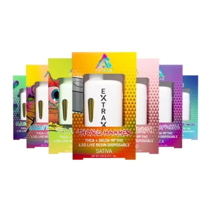 Extrax Adios THC-A Vaporizer – 4500mg