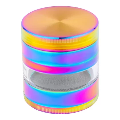 Transparent Rainbow Grinder – 53mm