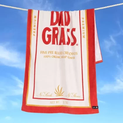 Dad Grass X Slowtide Towel
