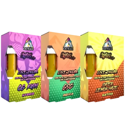 Delta Extrax THCa Live Sugar 2G Cartridge | Adios MF