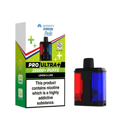 Hayati Pro Ultra Plus 25k Prefilled Pods Lemon & Lime