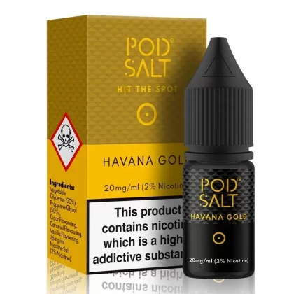 Havana Gold By Pod Salt 10ml