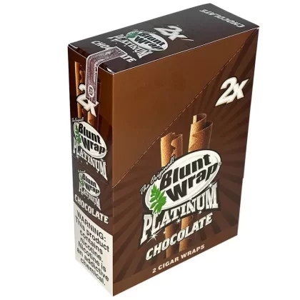 Blunt Wrap Chocolate Double Platinum Wraps